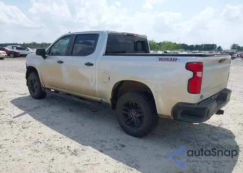 2021 Chevrolet Silverado 1500 4Wd Short Bed Lt Trail Boss из США, поврежденный, VIN 3GCPYFED6MG165901